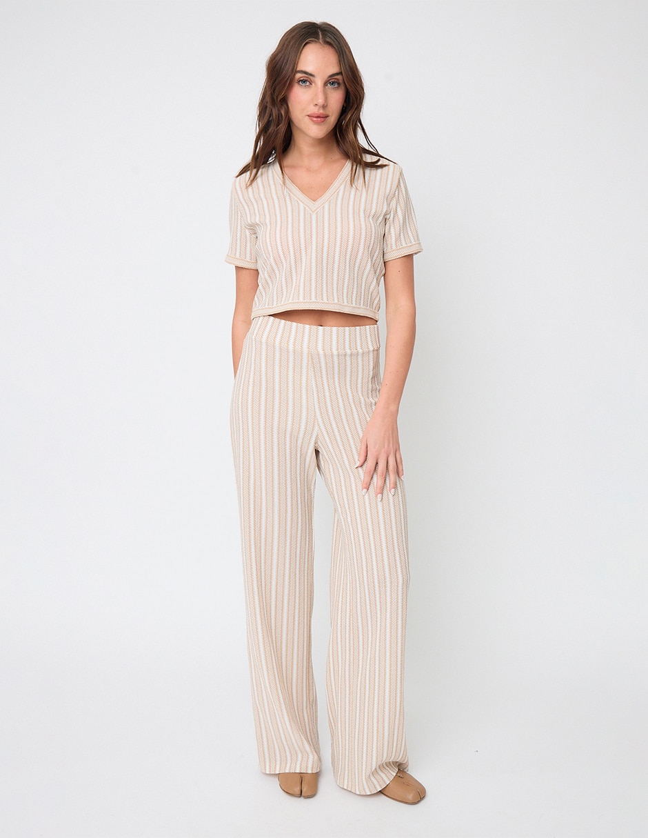 Pantalón relaxed recto para mujer 7