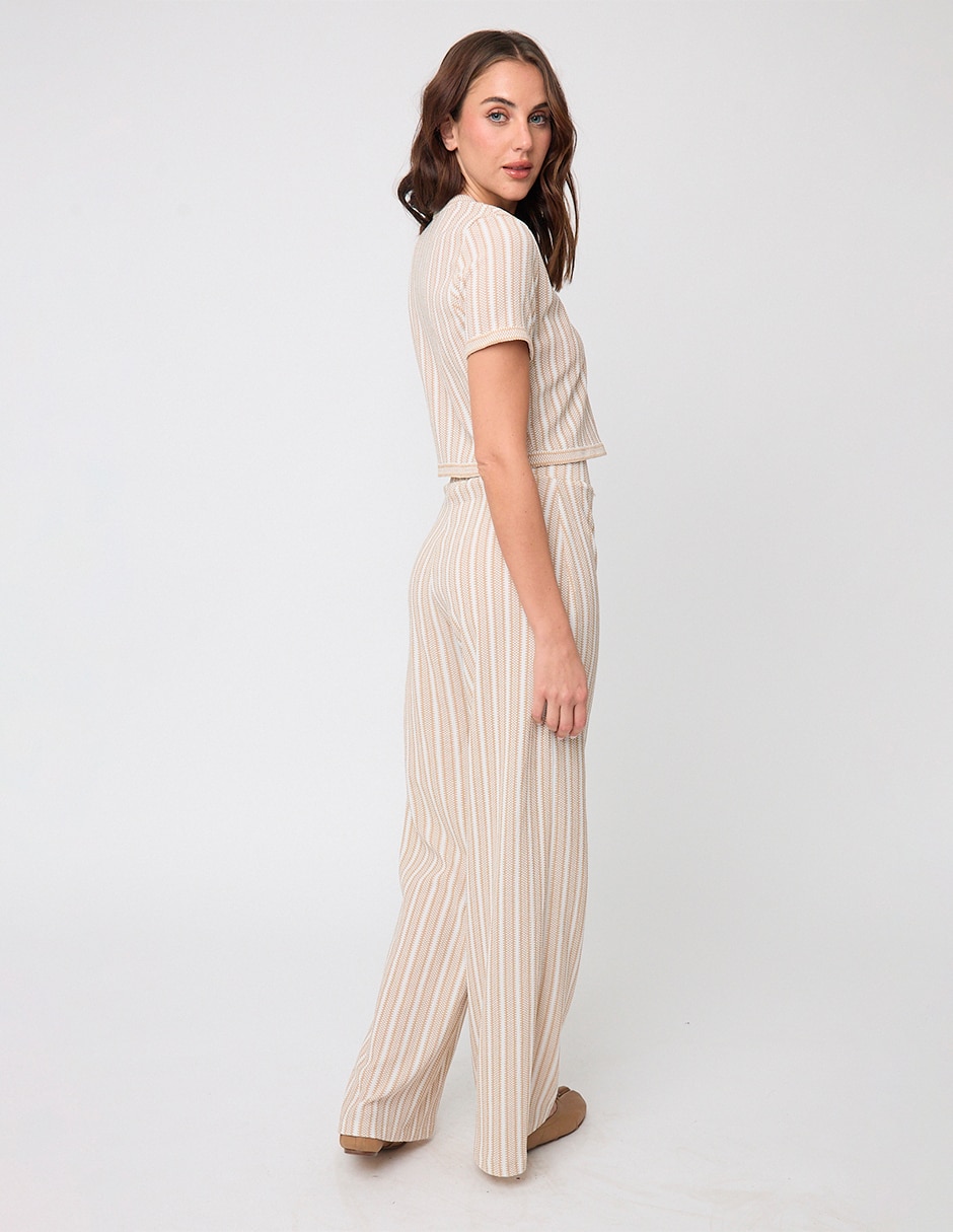 Pantalón relaxed recto para mujer 8