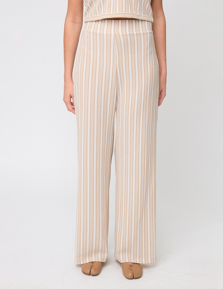 Pantalón relaxed recto para mujer