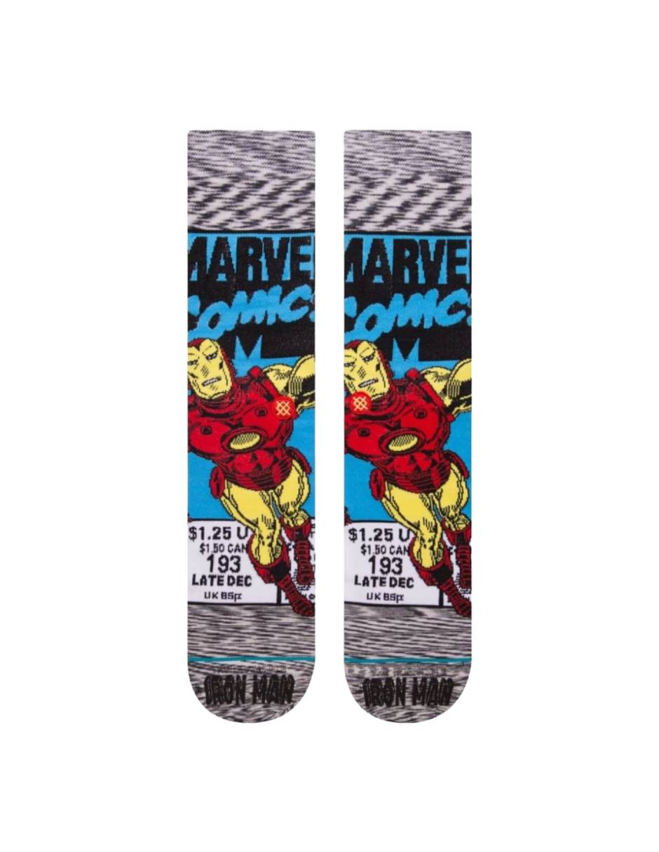 Calceta pantorrilla Iron Man Comfort Stance de algodón para hombre