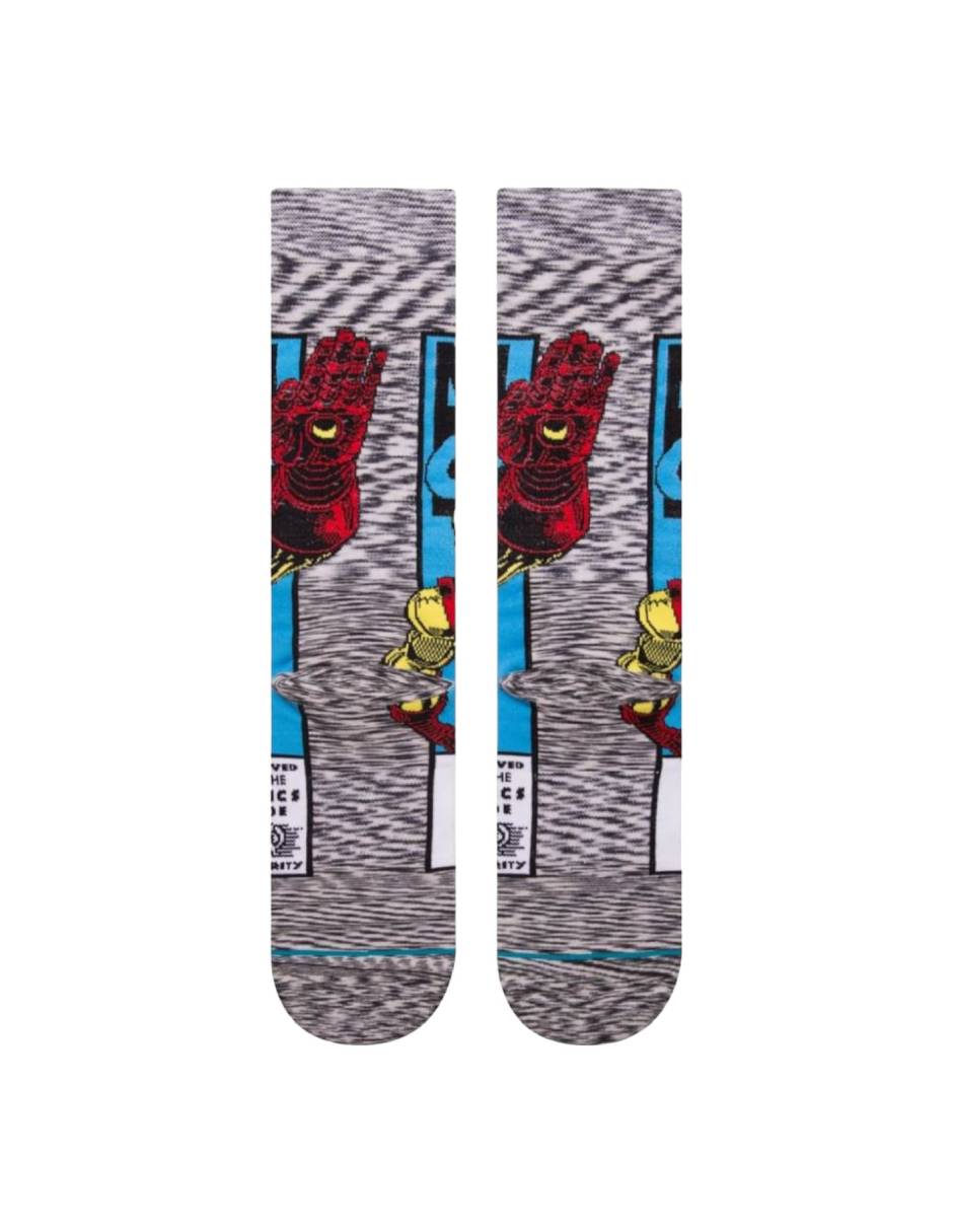 Calceta pantorrilla Iron Man Comfort Stance de algodón para hombre