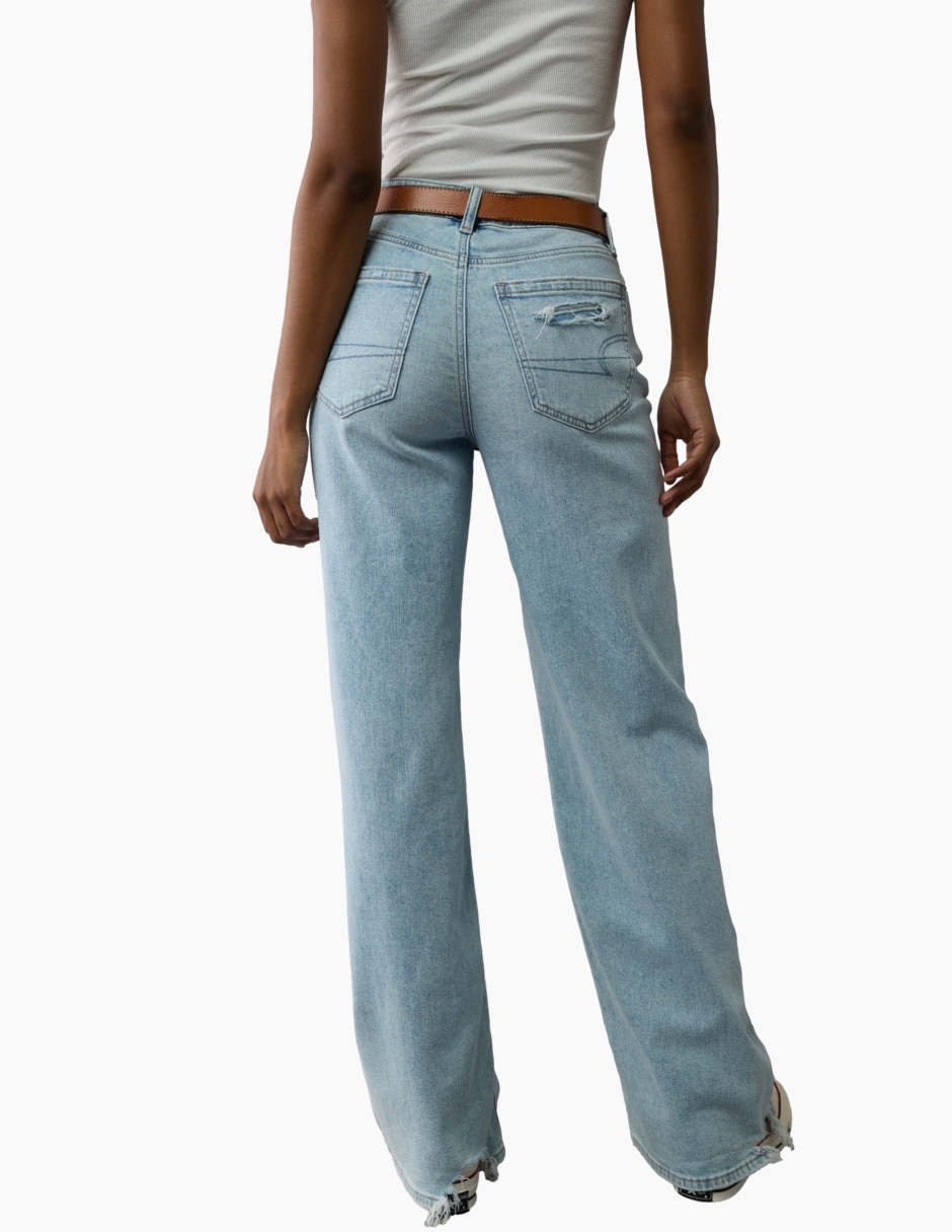 Jeans/Jegging/Jeans jogger Regular Relajado 0437_5343_452 corte Media cintura para mujer 2