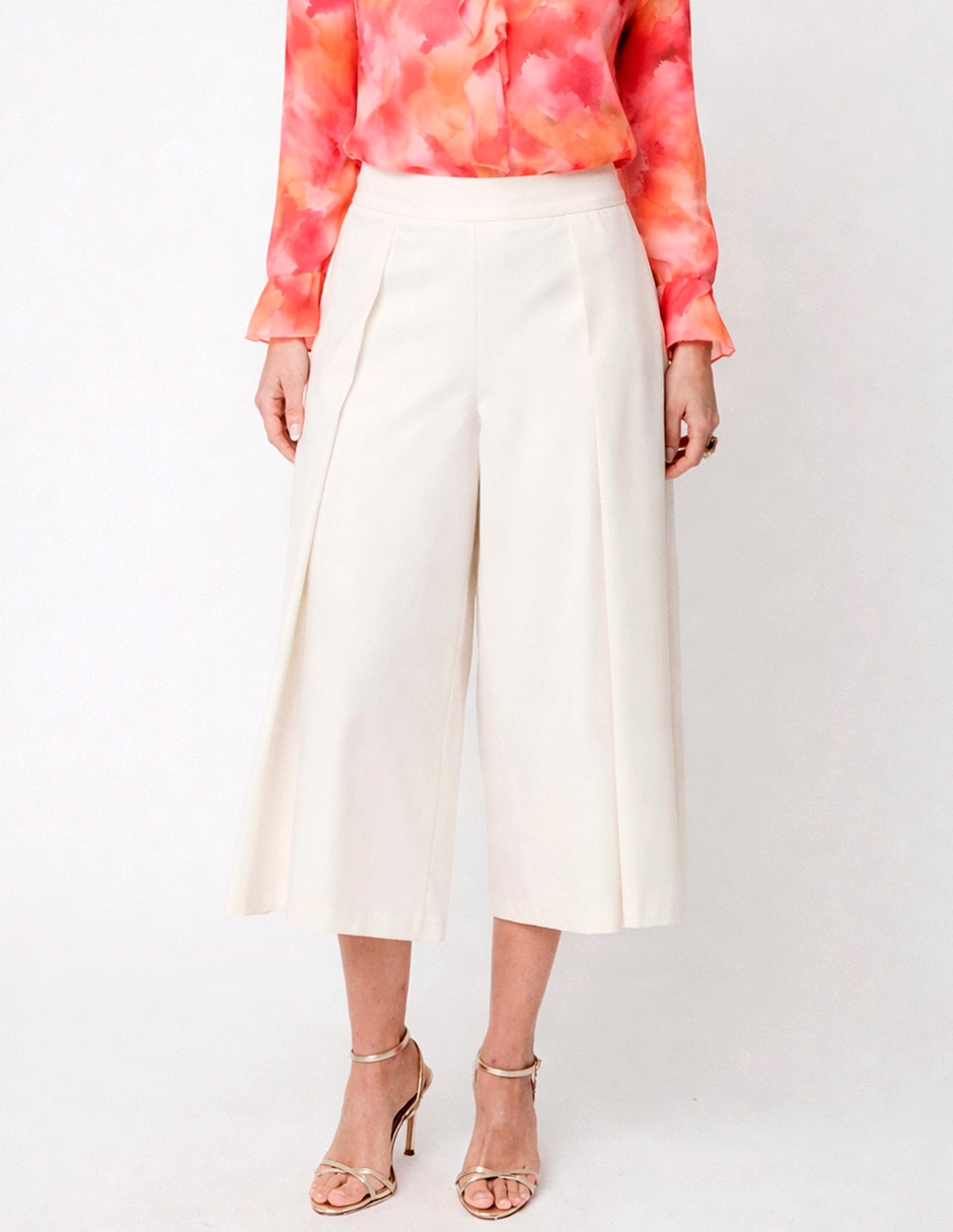 Pantalón Coulotte Wide leg para mujer Pantalón Coulotte Wide leg para mujer