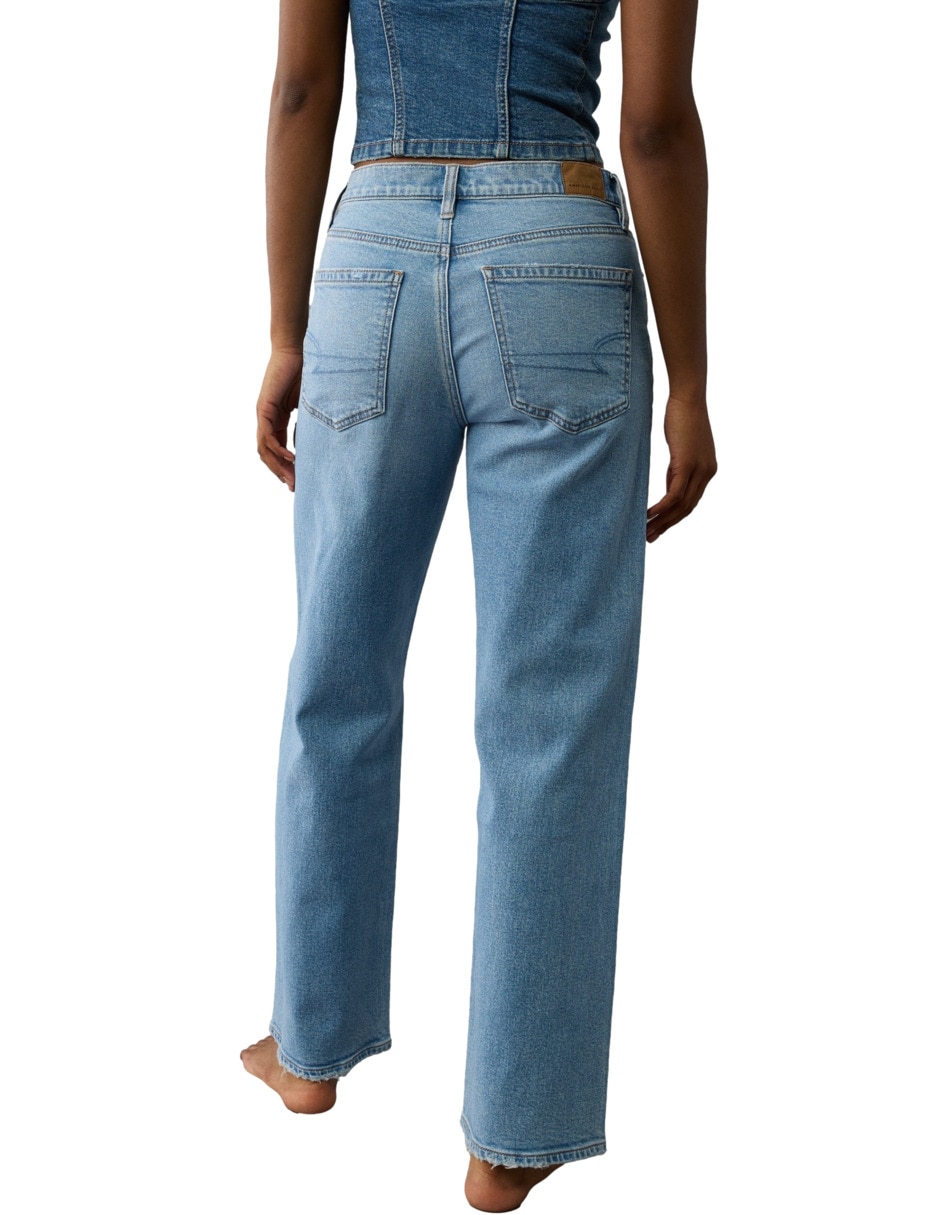 Jeans straight American Eagle para mujer