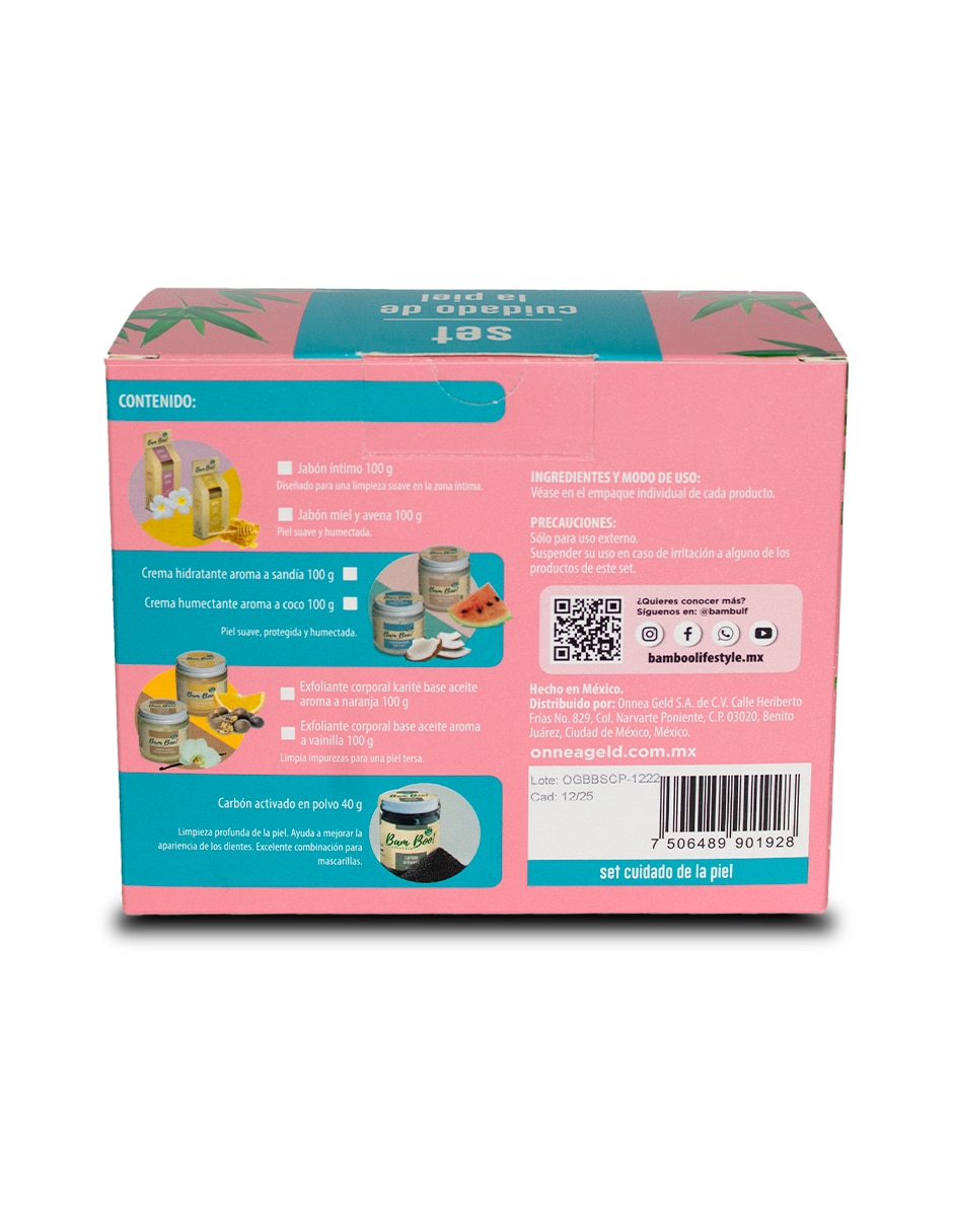 Set de (si aplica) Crema para Cuerpo recomendada para Hidratar de Día y noche SIN FAMILIA para piel Mixta y grasa 3