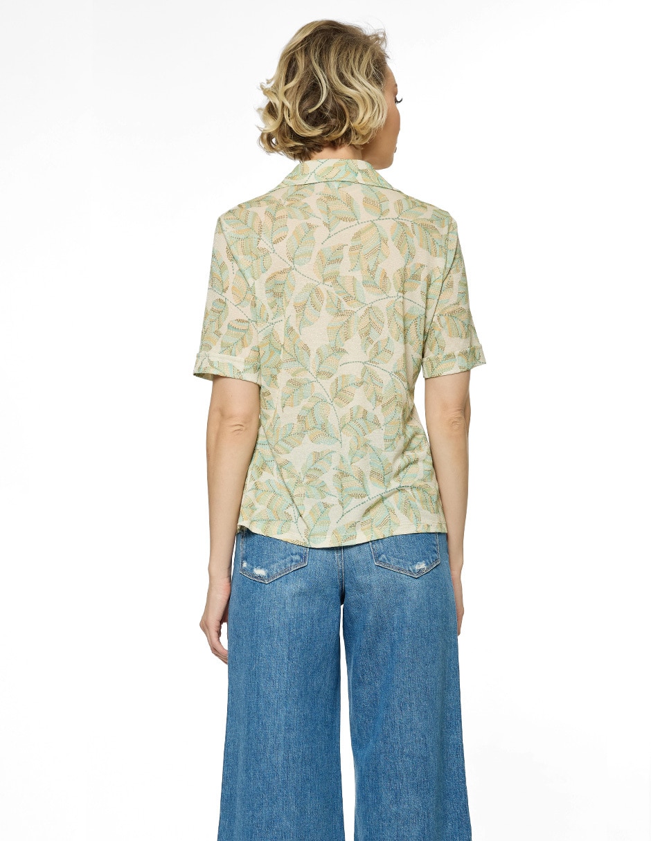 Blusa Foley's manga corta para mujer
