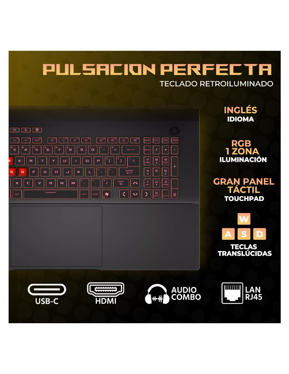Laptop gamer TUF Gaming A18 18 pulgadas Full HD+ AMD Ryzen 7 NVIDIA GeForce RTX 5060 32 GB RAM 1 TB SSD 3