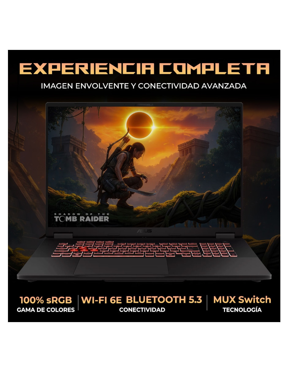 Laptop gamer TUF Gaming A18 18 pulgadas Full HD+ AMD Ryzen 7 NVIDIA GeForce RTX 5060 32 GB RAM 1 TB SSD 5