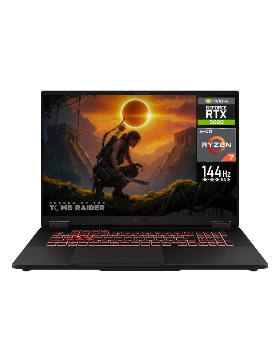ASUS Laptop gamer ASUS TUF Gaming A18 18 pulgadas Full HD+ AMD Ryzen 7 NVIDIA GeForce RTX 5060 32 GB RAM 1 TB SSD