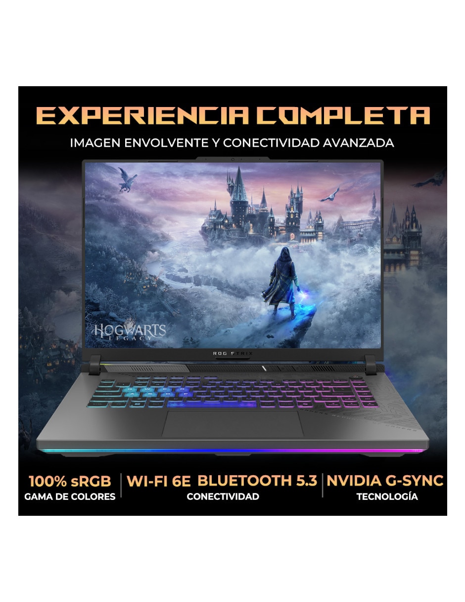 Laptop gamer ROG Strix G16 16 pulgadas Full HD+ AMD Ryzen 9 NVIDIA GeForce RTX 5070 32 GB RAM 1 TB SSD Laptop gamer ROG Strix G16 16 pulgadas Full HD+ AMD Ryzen 9 NVIDIA GeForce RTX 5070 32 GB RAM 1 TB SSD