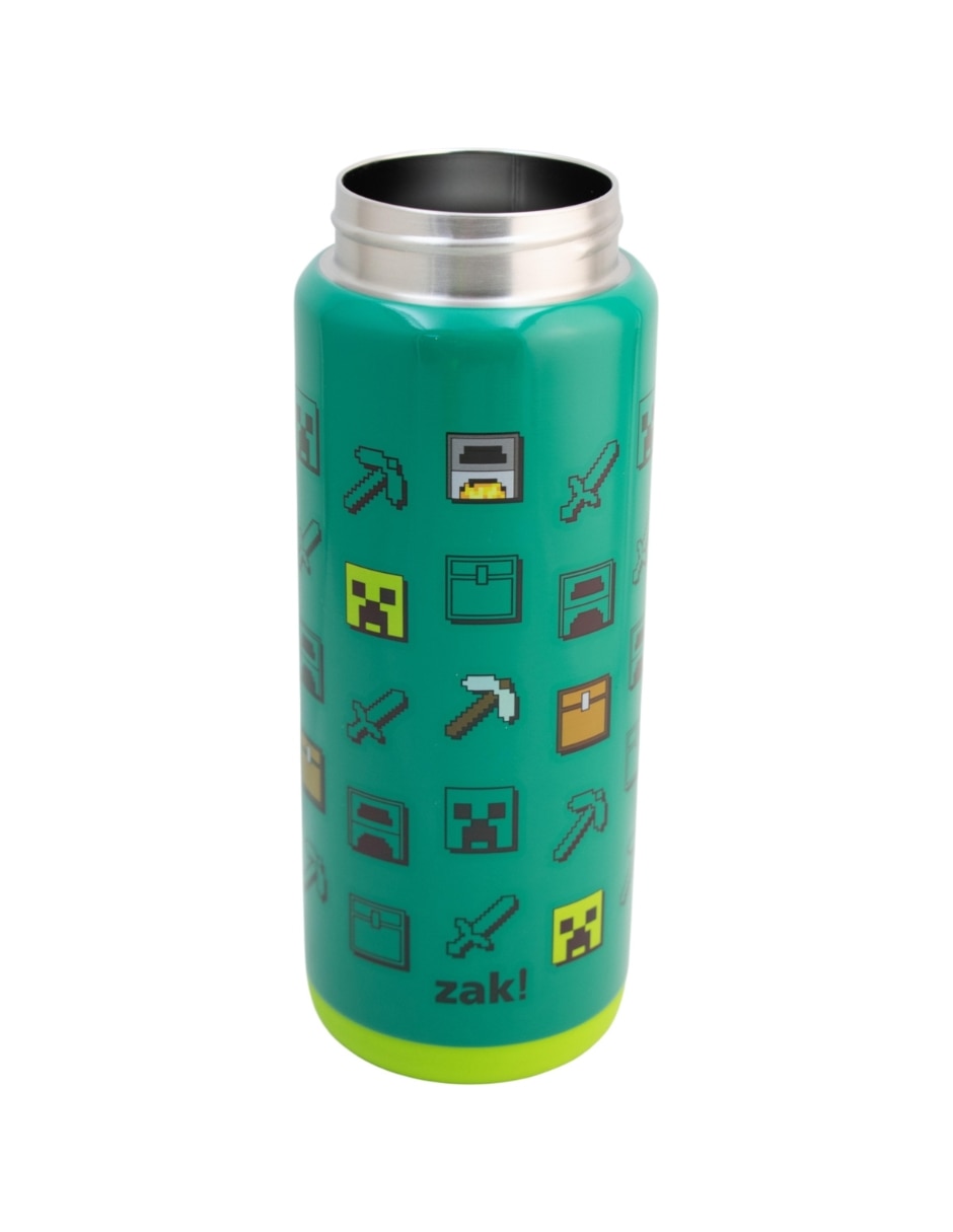 Termo doble pared Ambient21 de acero inoxidable Zak con tapa rosca 591 ml