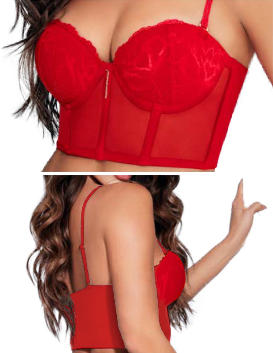Conjunto de bra y panty Toda Época Lencería de Microfibra