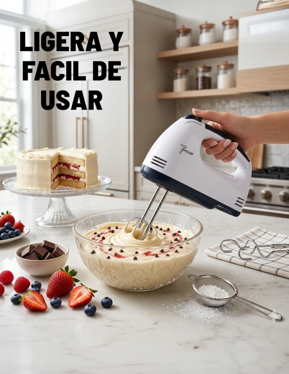 Batidora manual CM-TOP 7 velocidades JD05