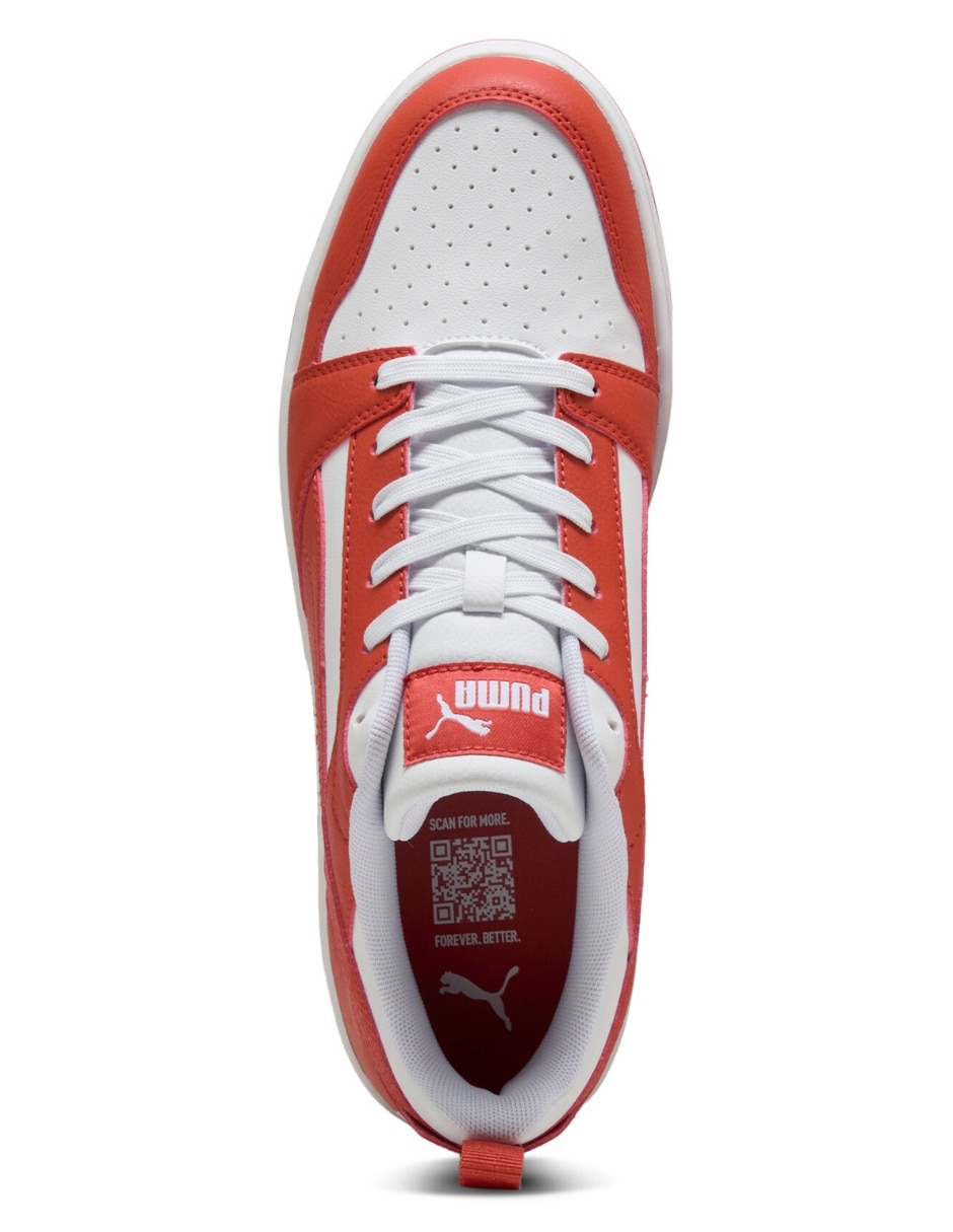 Tenis de piel Puma Rebound V6 para hombre
