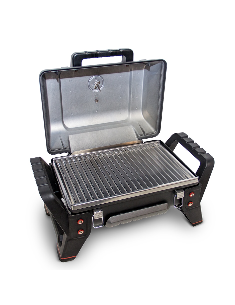 Asador gas Char-Broil X200 de acero inoxidable