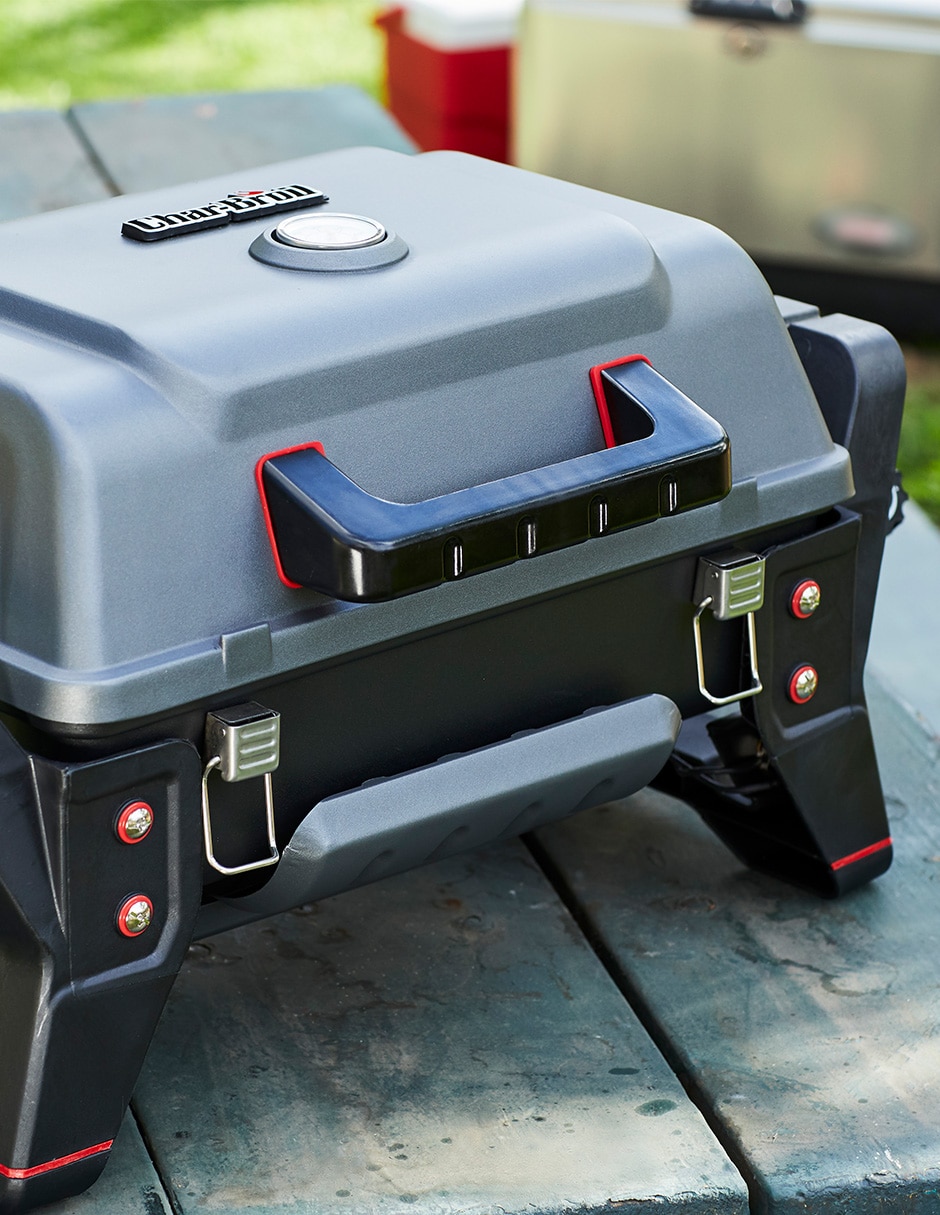 Asador gas Char-Broil X200 de acero inoxidable