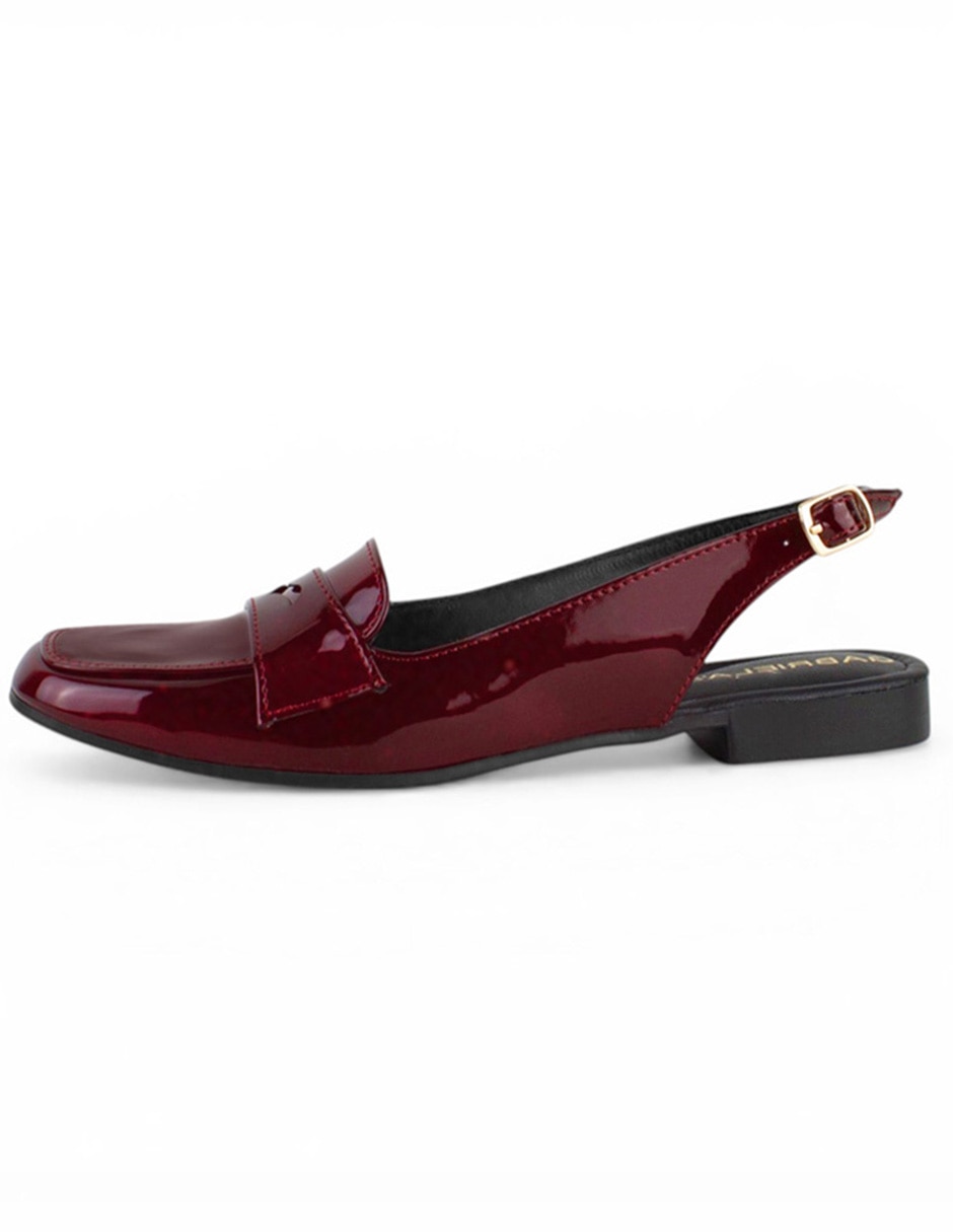 Balerina de charol para mujer