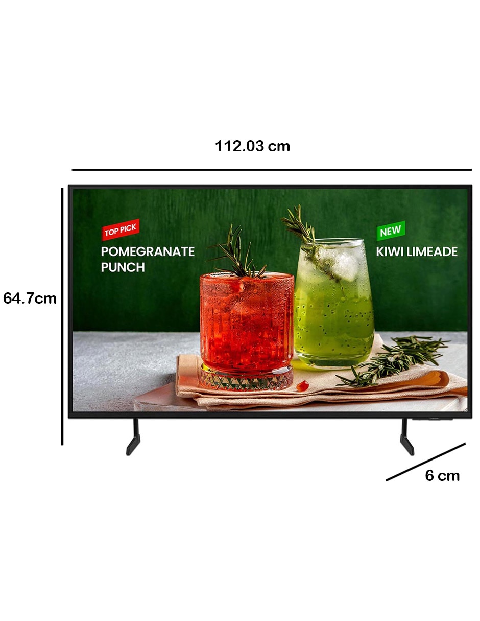Pantalla Samsung LED 50 pulgadas 4K/UHD LH50BEDHVGFXZX