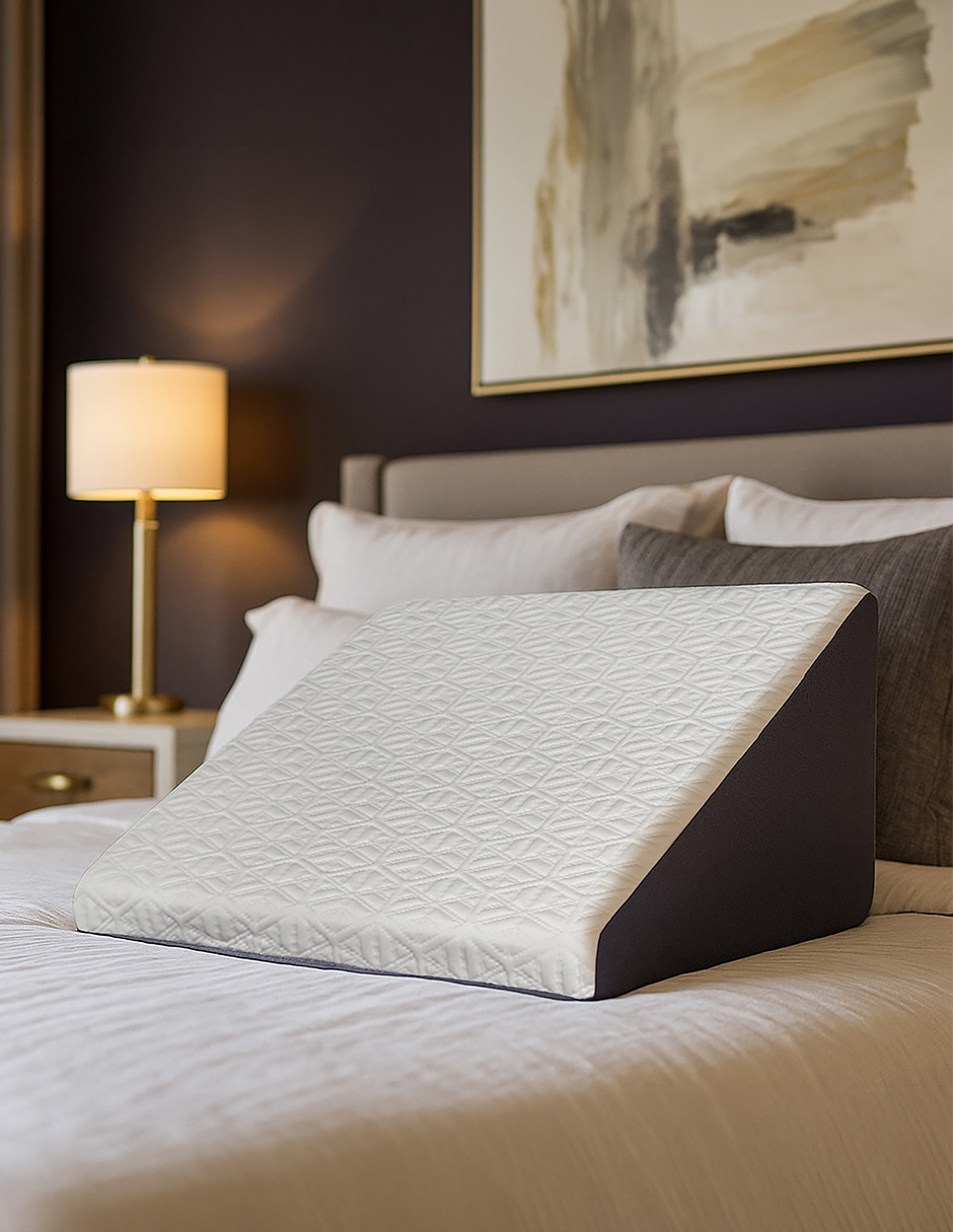 ALMOHADA TRIANGULO, 40 X 50 CM, BLANCO