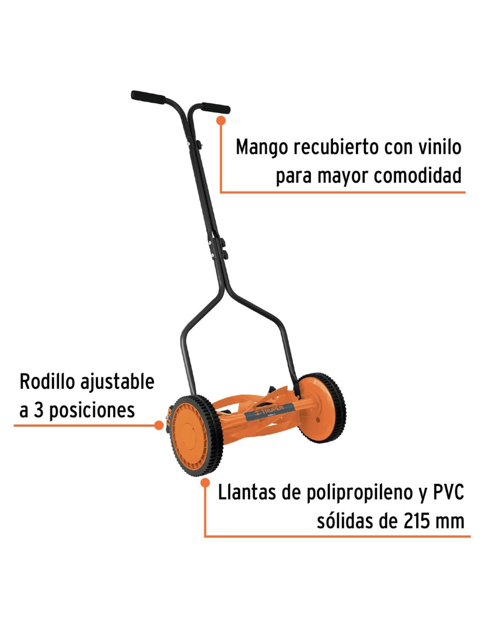 Podadora de pasto manual Truper POMA-14