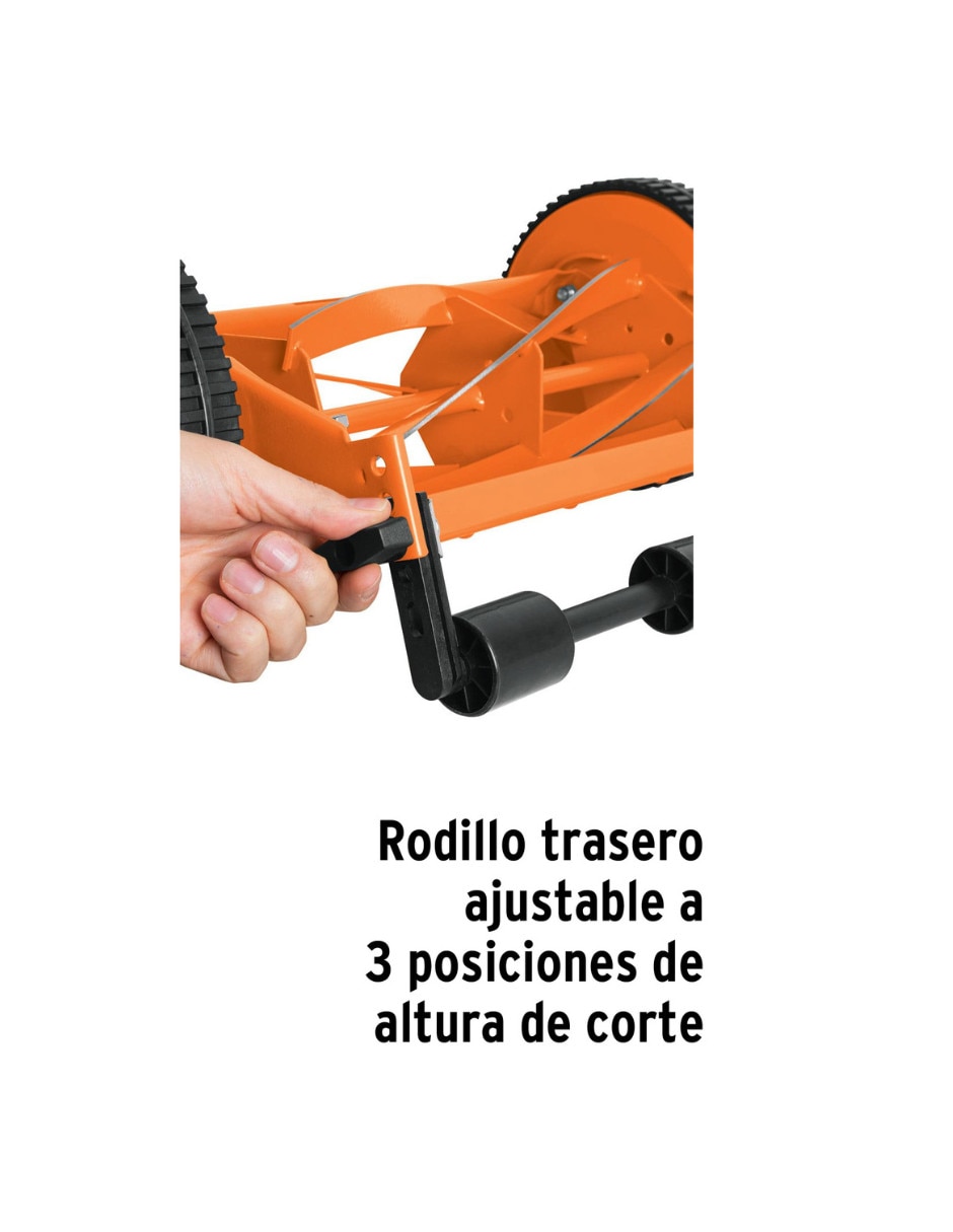 Podadora de pasto manual Truper POMA-14