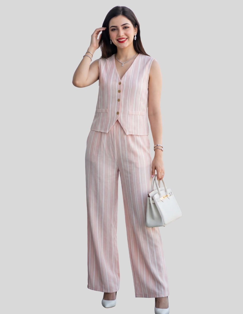 Conjunto casual Malabis de algodón para mujer
