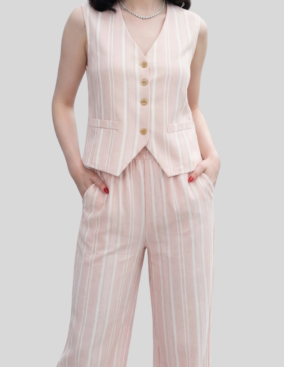 Conjunto casual Malabis de algodón para mujer