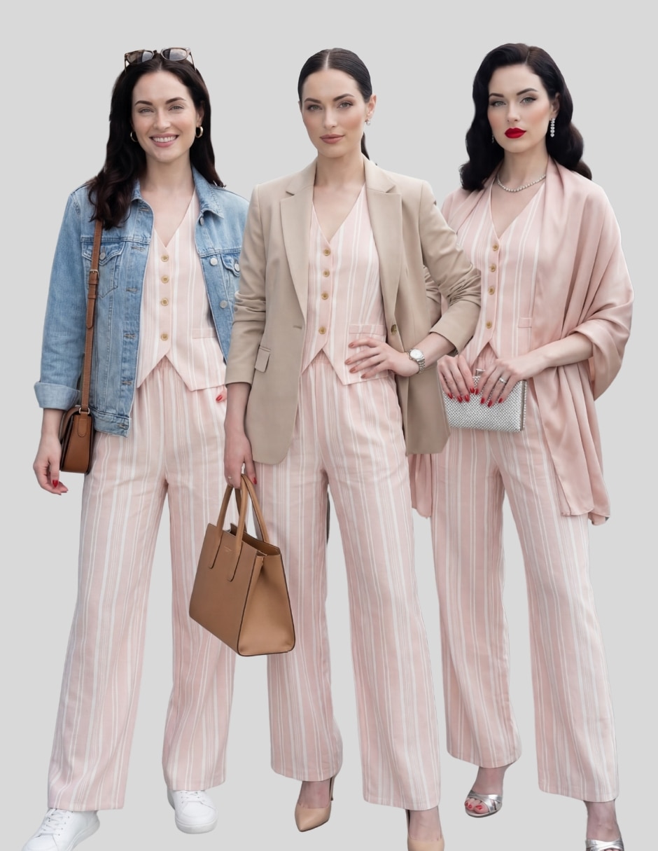 Conjunto casual Malabis de algodón para mujer