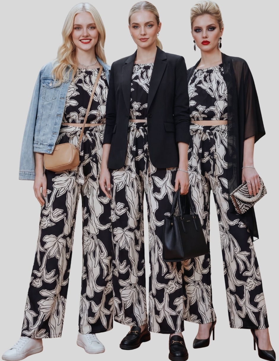 Conjunto casual Malabis para mujer