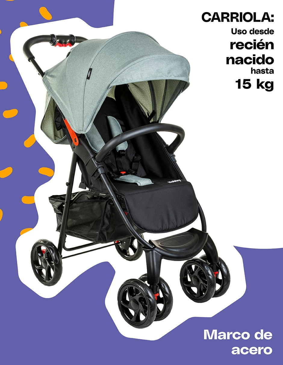 Carriola travel system Hobby plegable 10