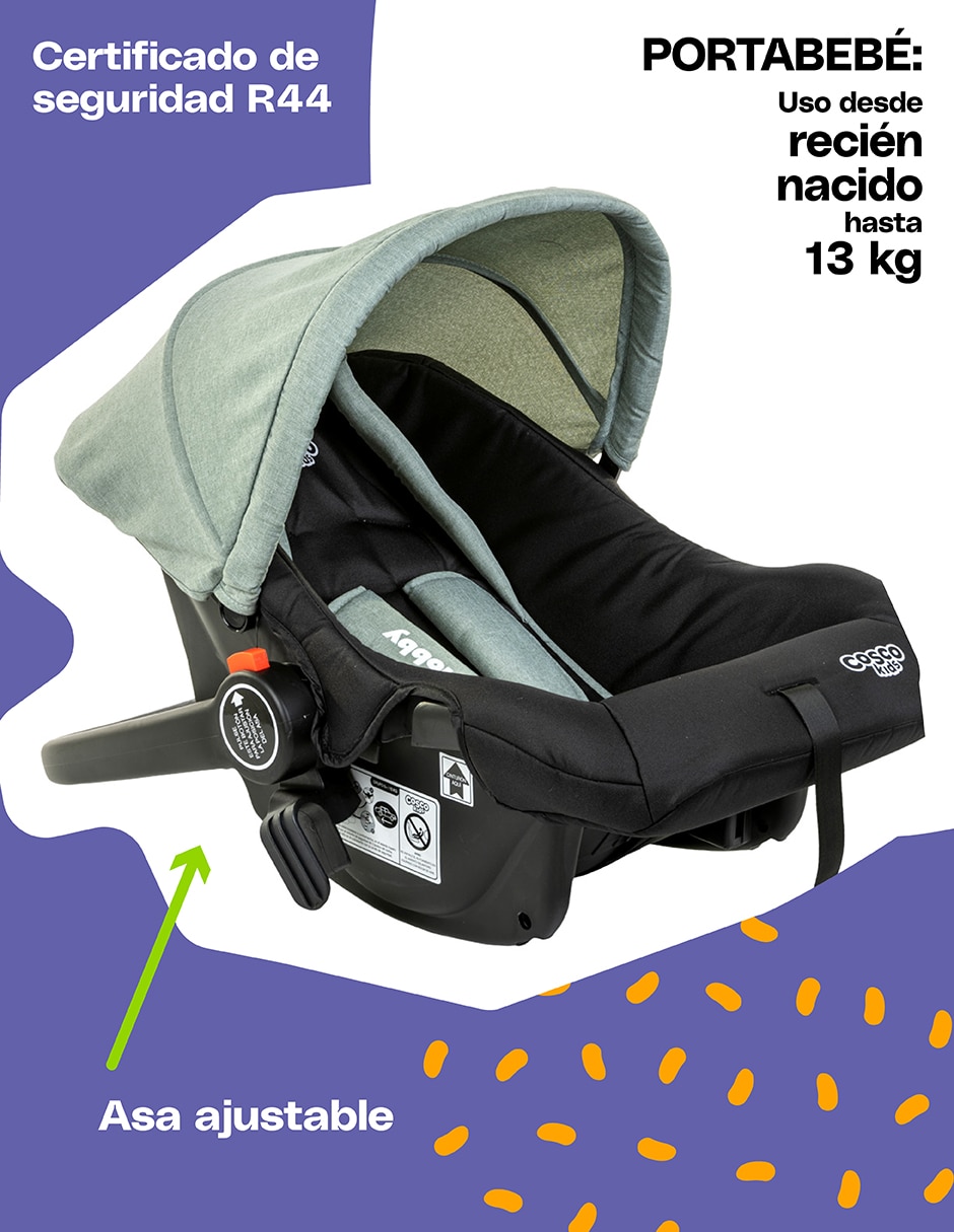 Carriola travel system Hobby plegable 4
