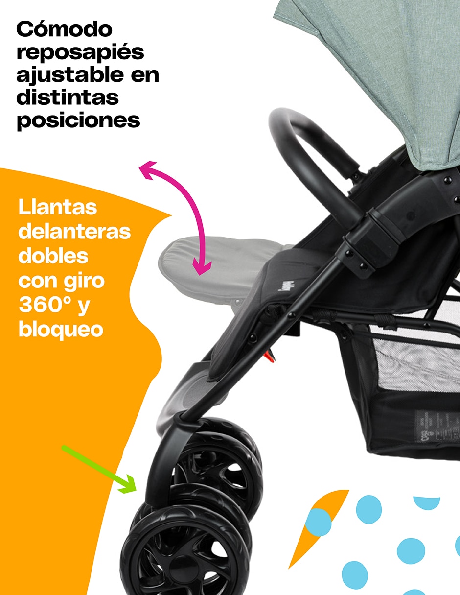 Carriola travel system Hobby plegable 14