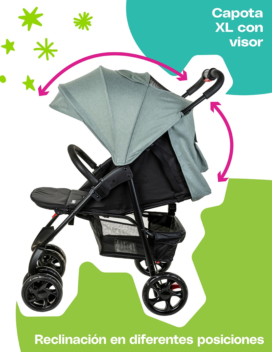 Carriola travel system Hobby plegable 7
