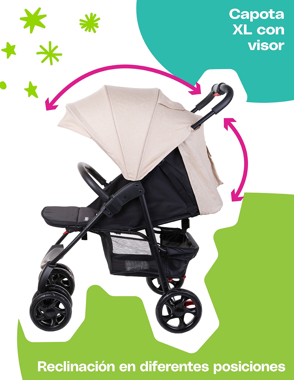 Carriola travel system Hobby Cosco plegable