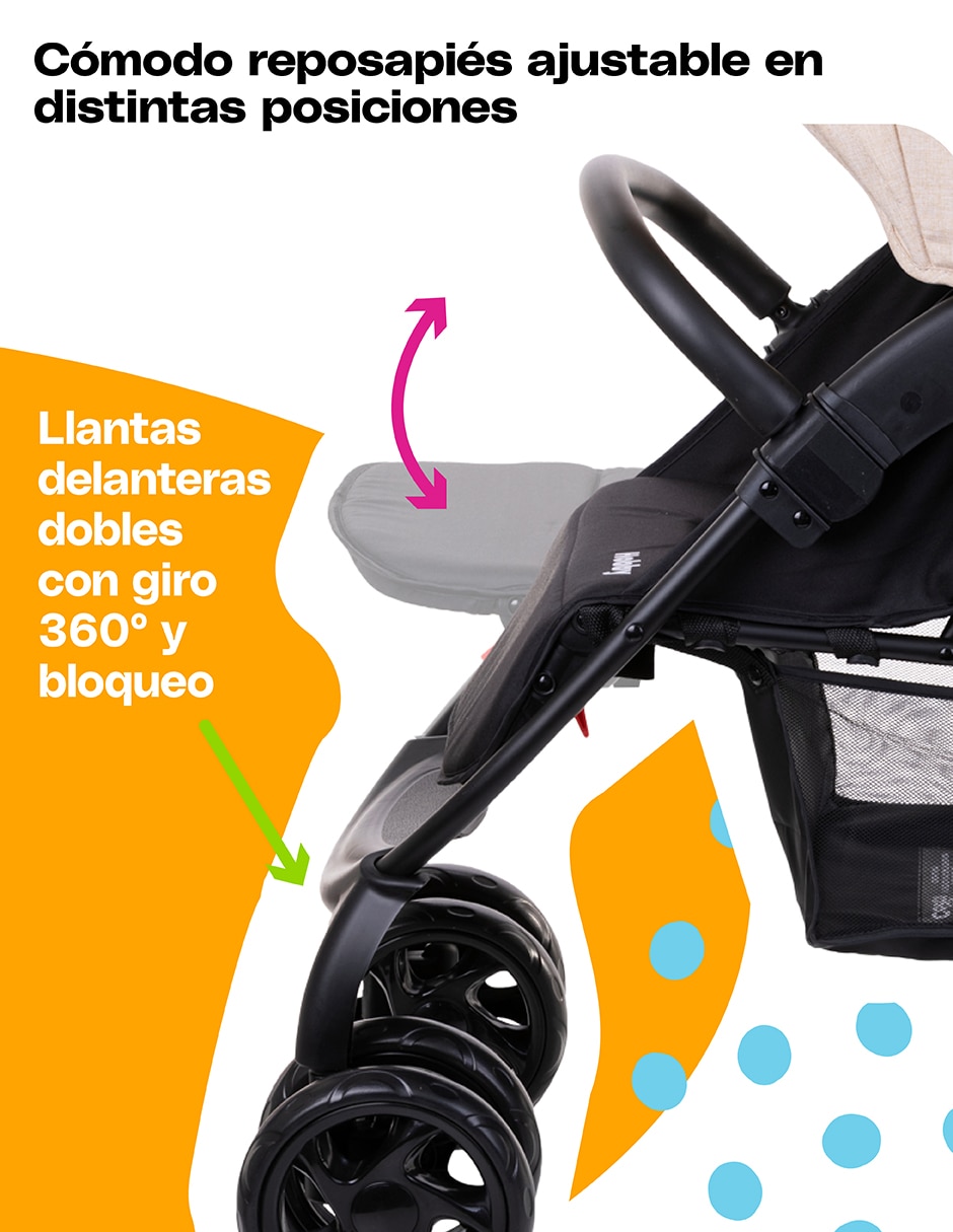 Carriola travel system Hobby Cosco plegable