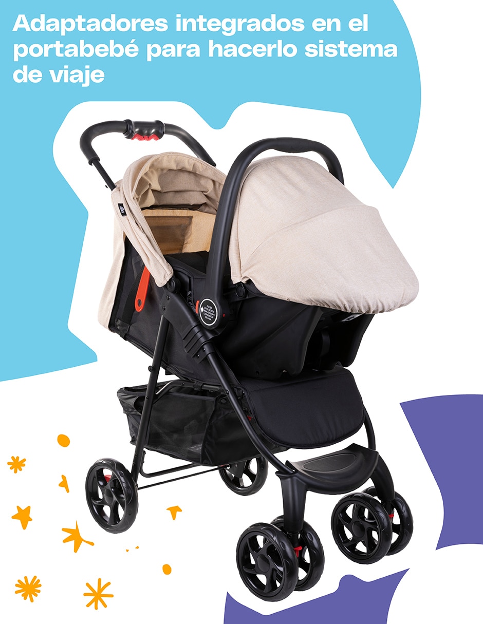 Carriola travel system Hobby Cosco plegable