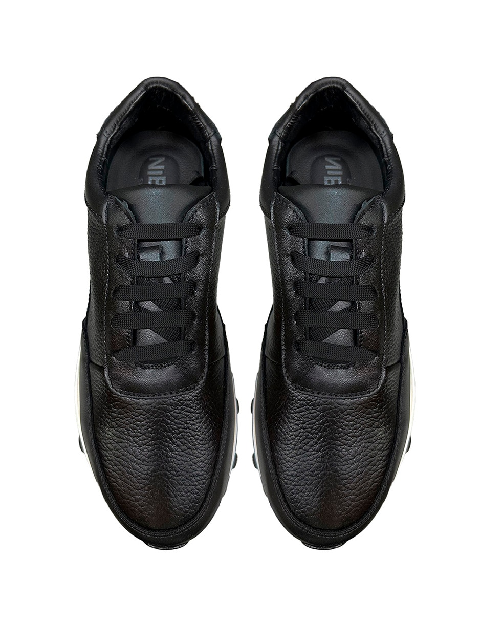 Tenis de piel para hombre 4