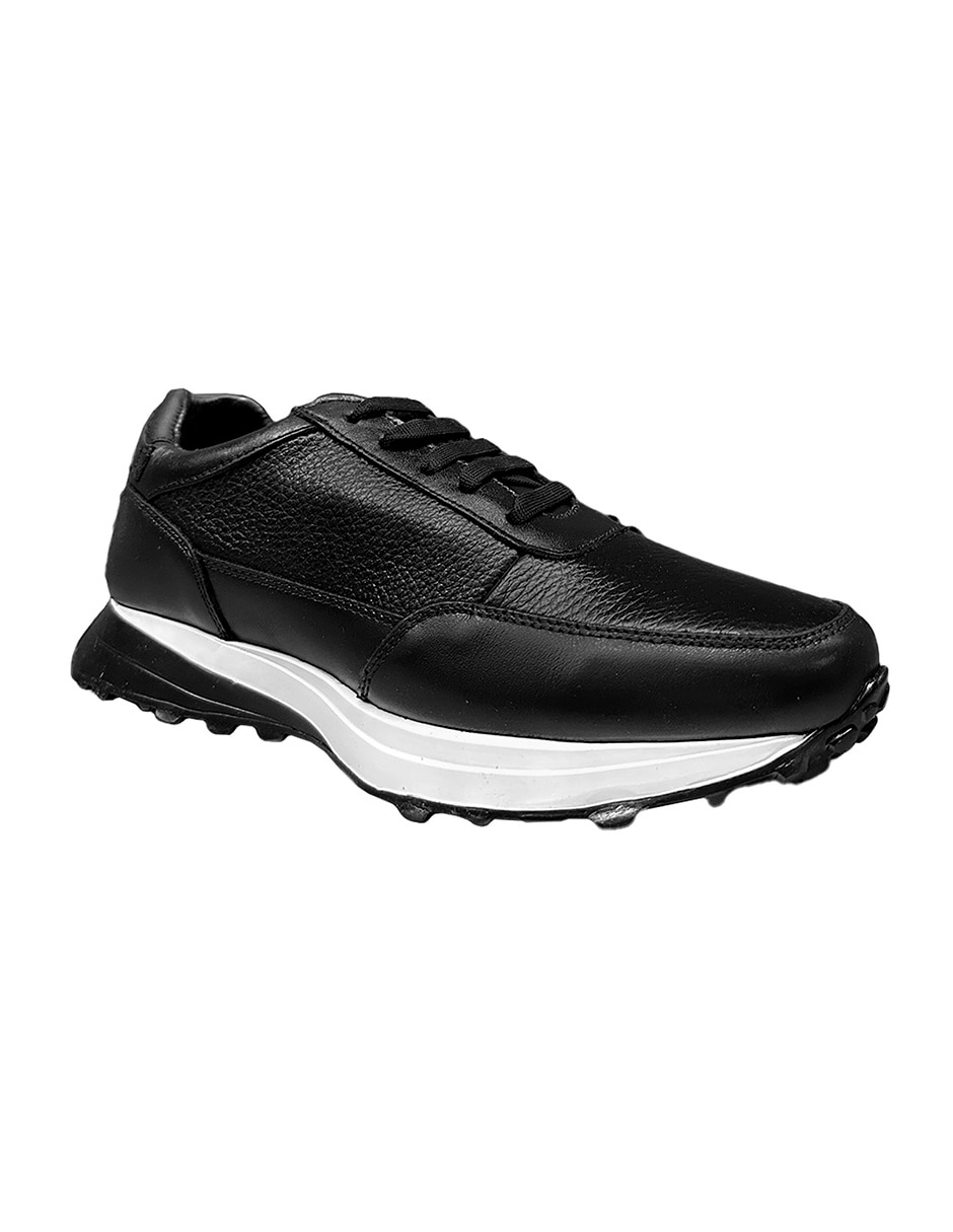 Tenis de piel para hombre 7