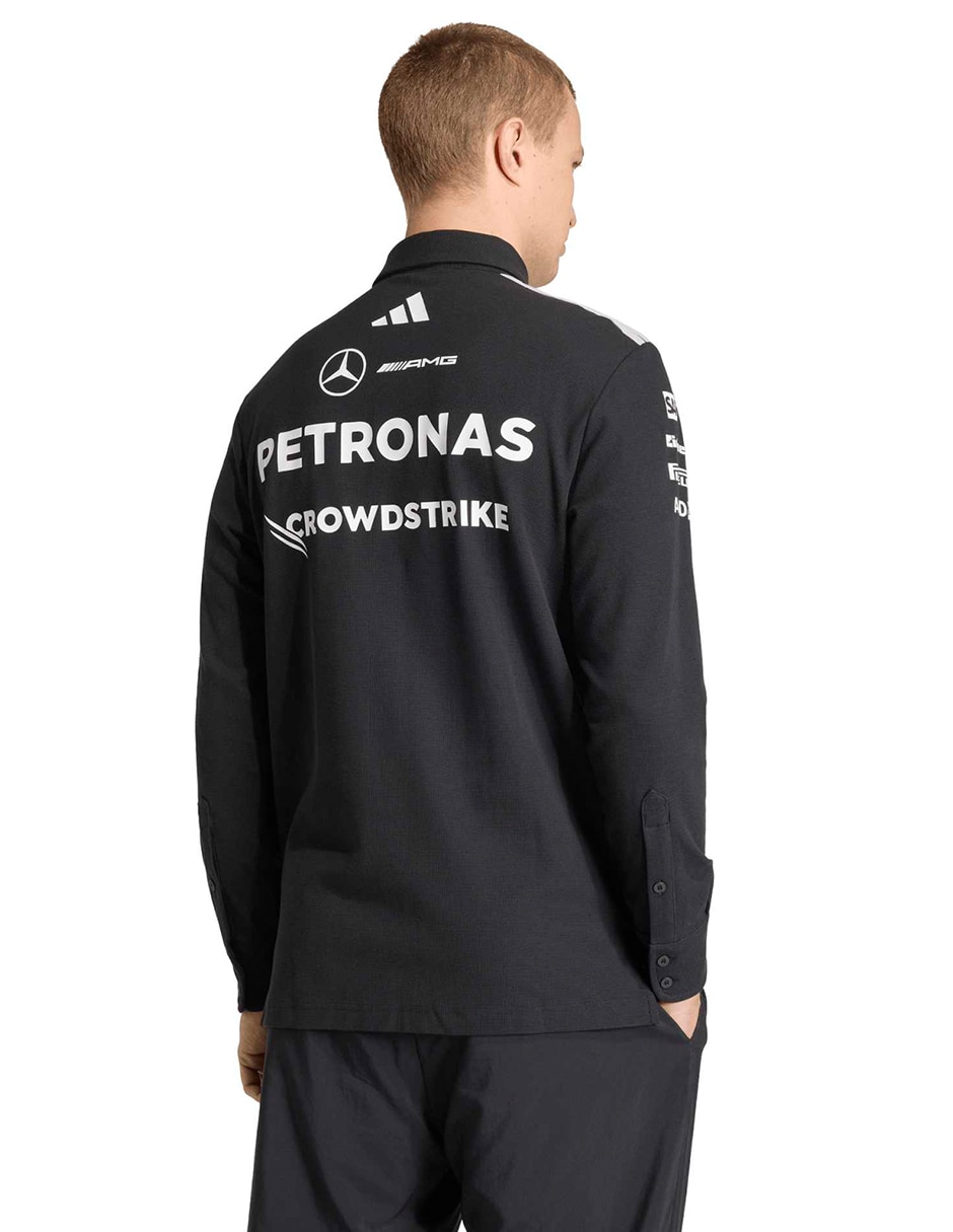 Playera tipo polo motorsport Adidas para hombre