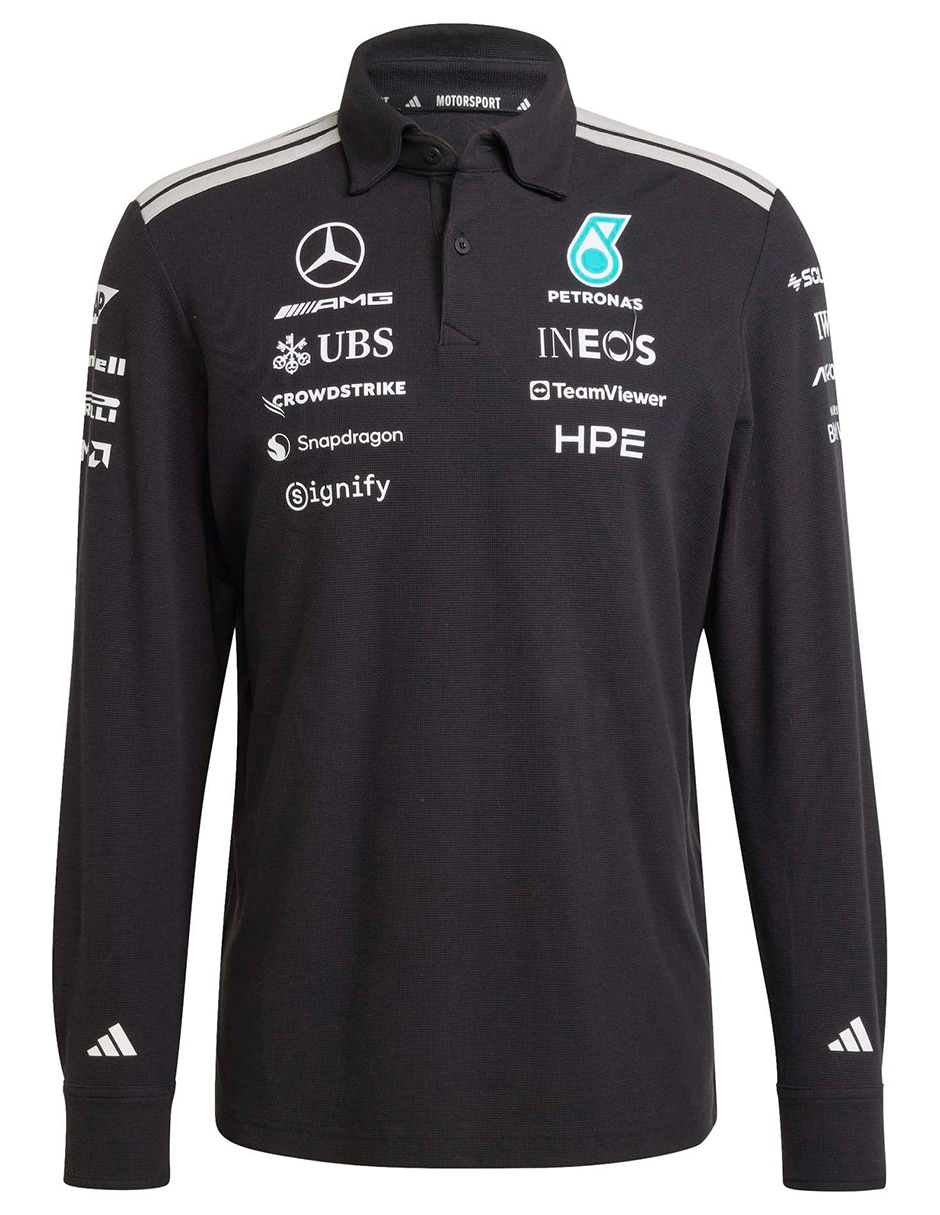 Playera tipo polo motorsport Adidas para hombre