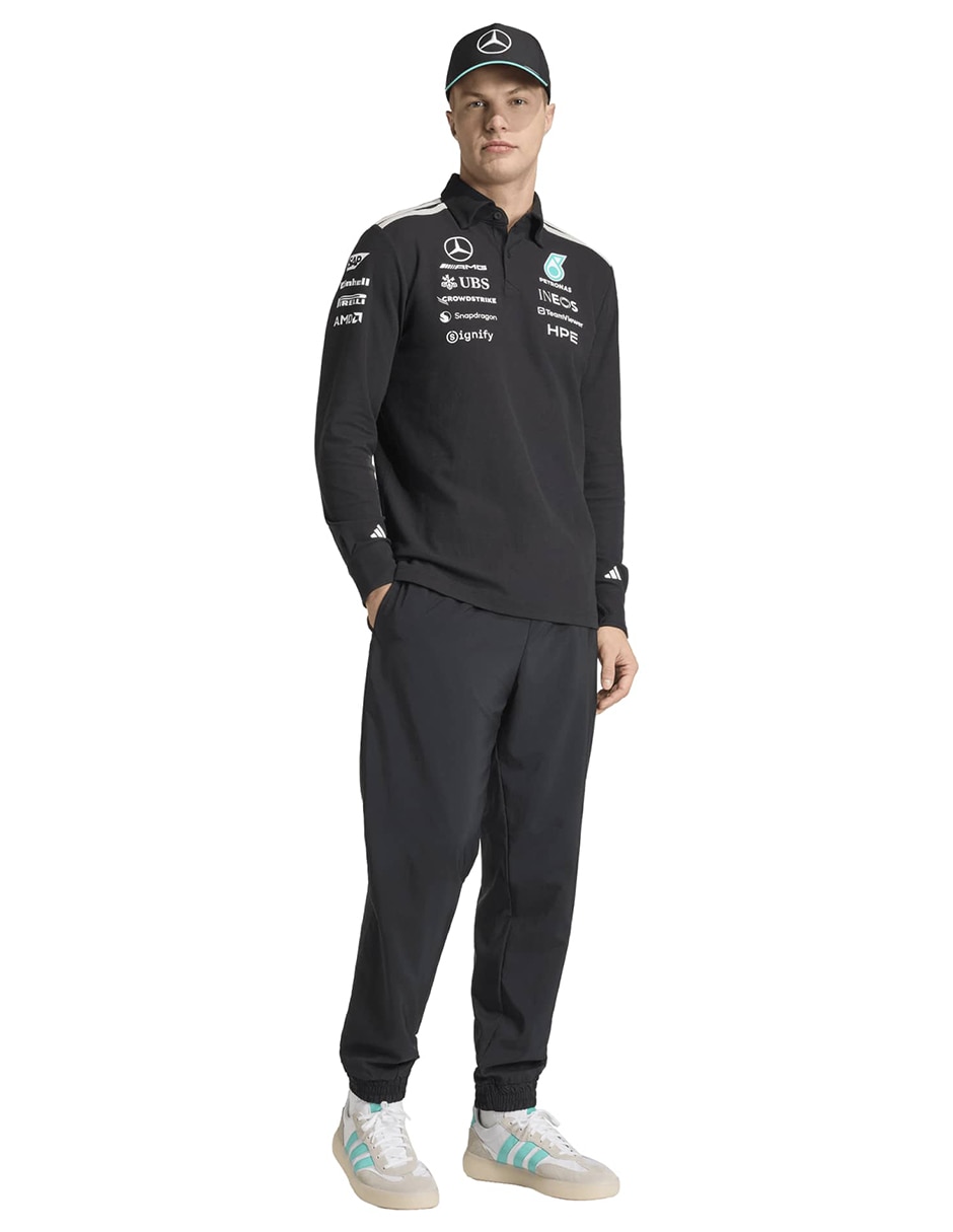 Playera tipo polo motorsport Adidas para hombre