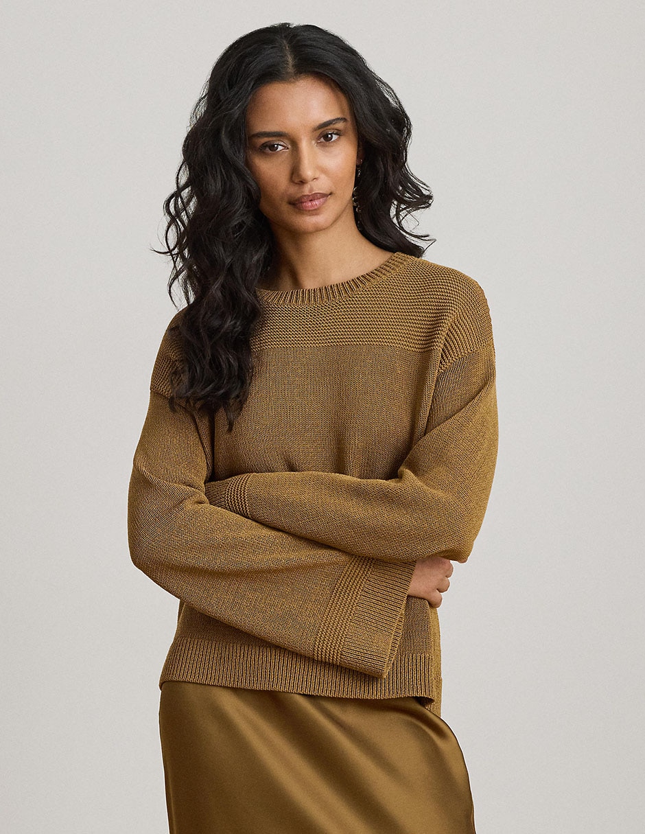 Suéter cuello redondo para mujer Suéter cuello redondo para mujer