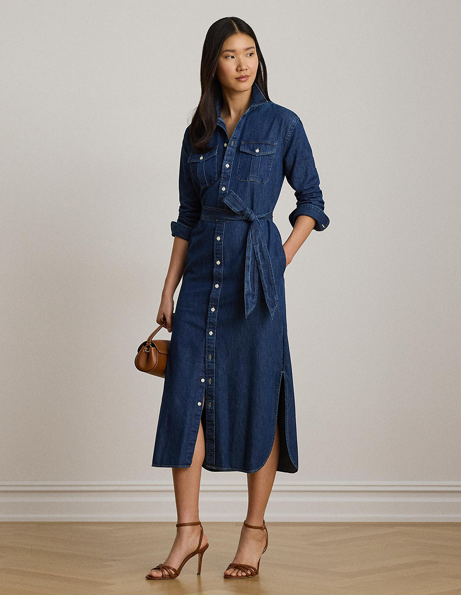 Vestido midi casual para mujer Vestido midi casual para mujer