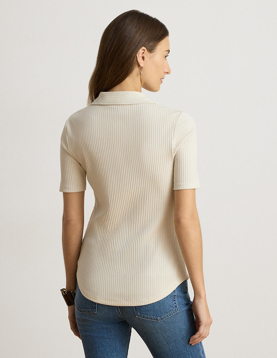 Playera tipo polo para mujer 2