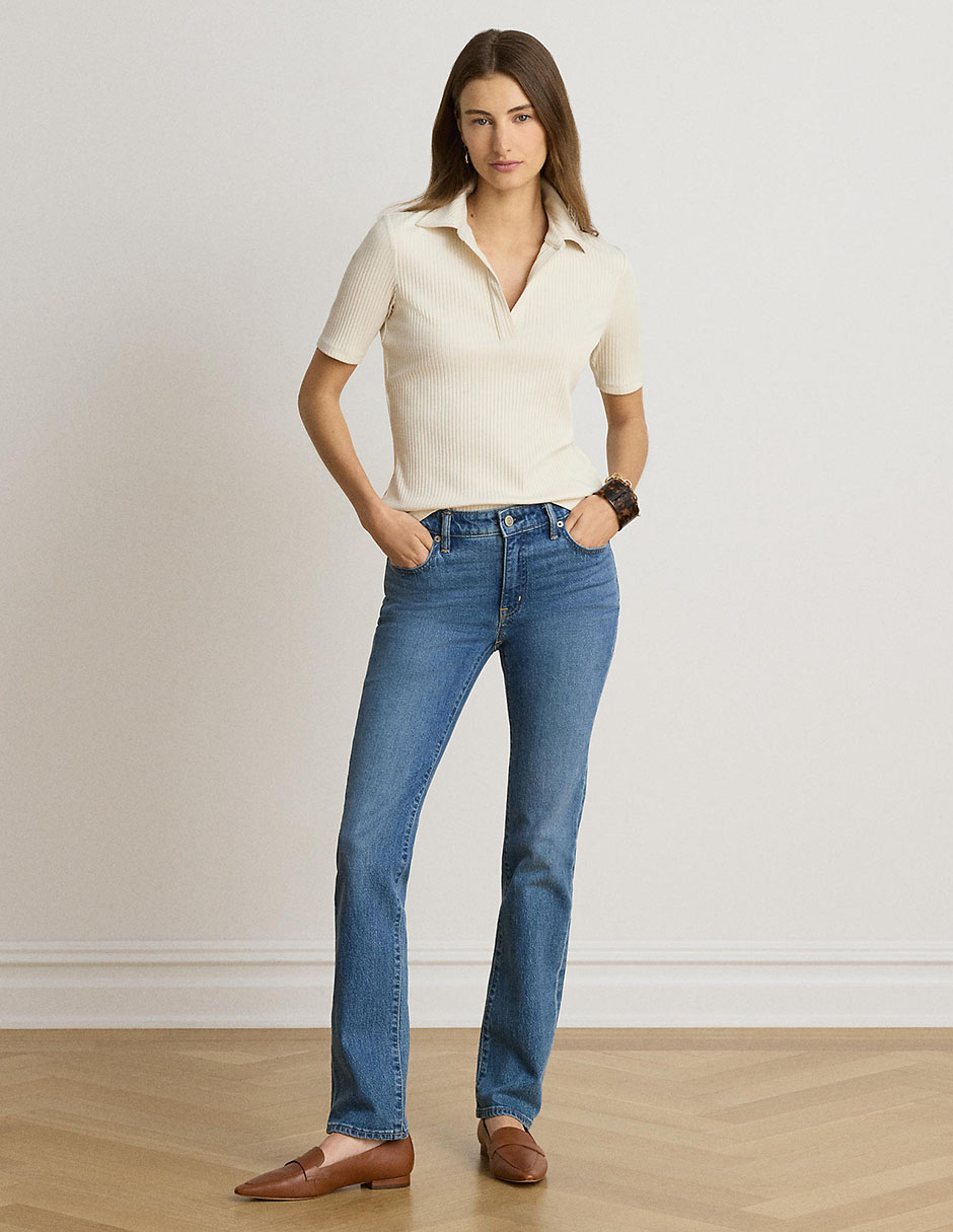 Playera tipo polo para mujer 4