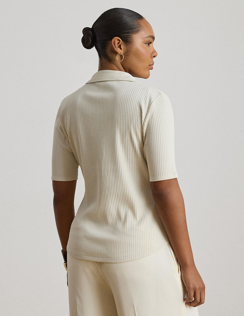 Playera tipo polo para mujer 7