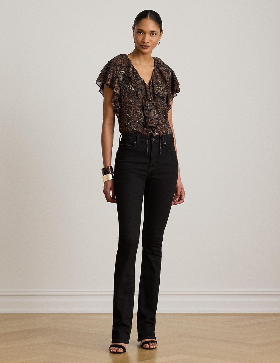 Blusa Lauren Ralph Lauren manga corta para mujer