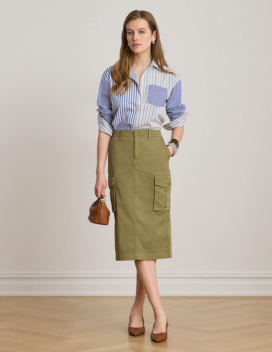 Blusa camisera manga larga para mujer 9