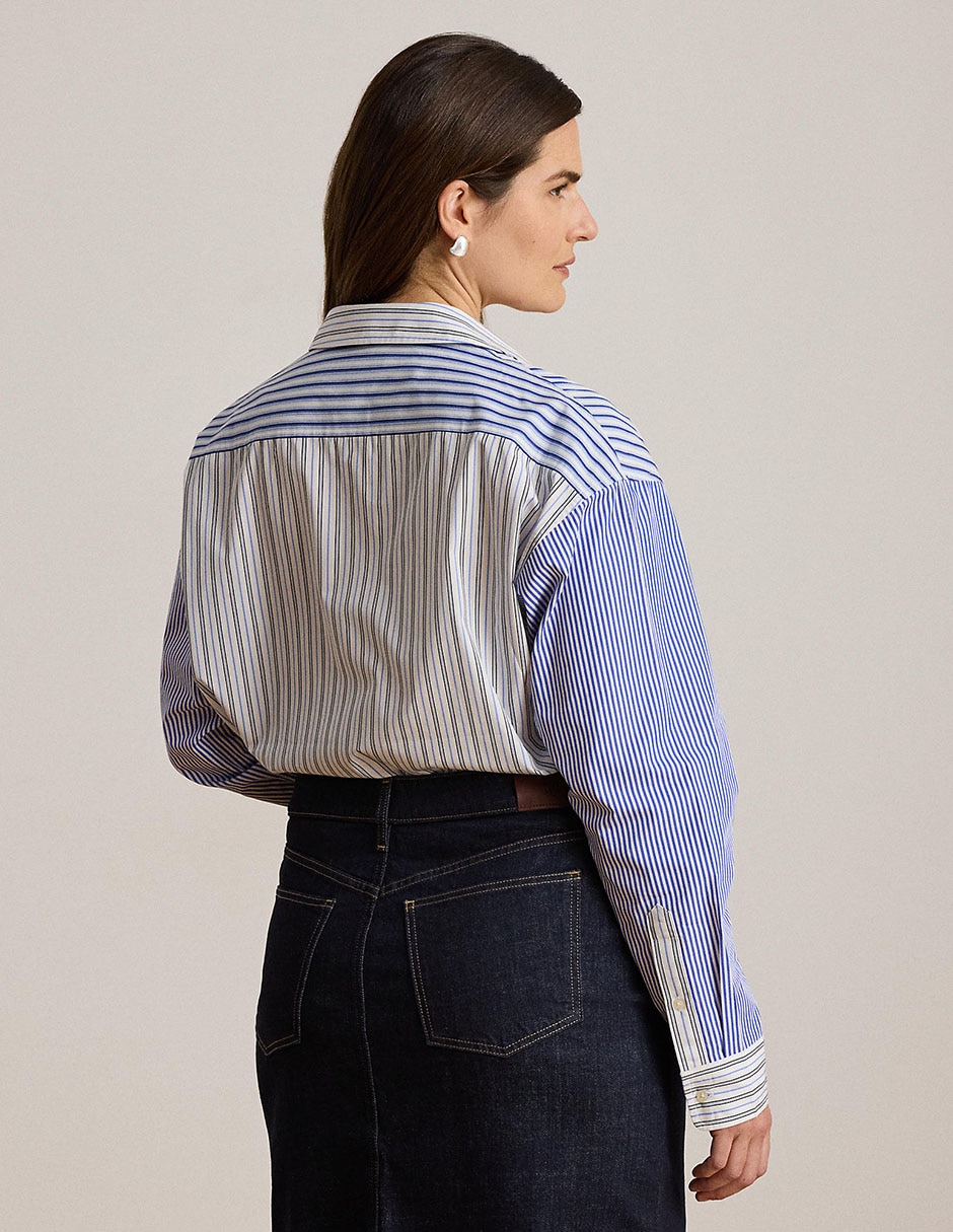 Blusa camisera manga larga para mujer 2