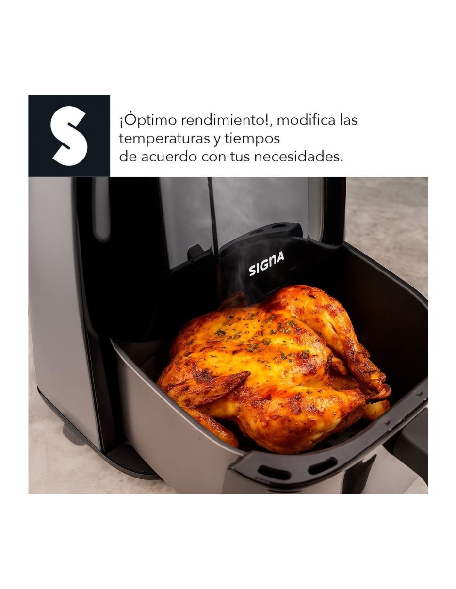 Freidora de aire Signa 8 L